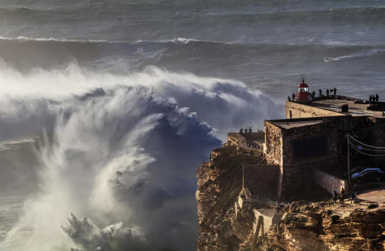 Casa Na Onda Liberdade Daire Nazaré Dış mekan fotoğraf