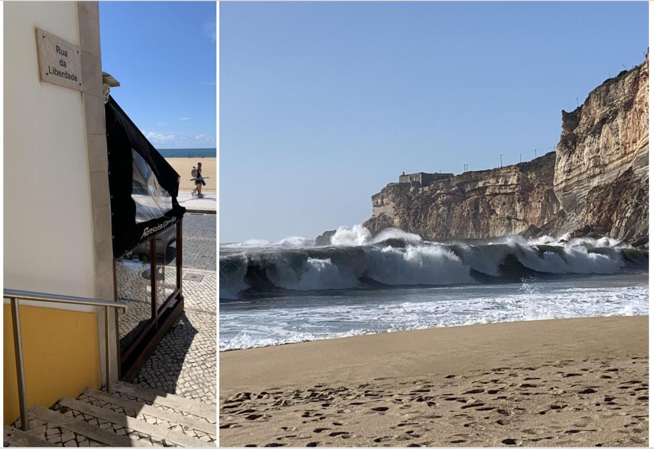 Casa Na Onda Liberdade Daire Nazaré Dış mekan fotoğraf